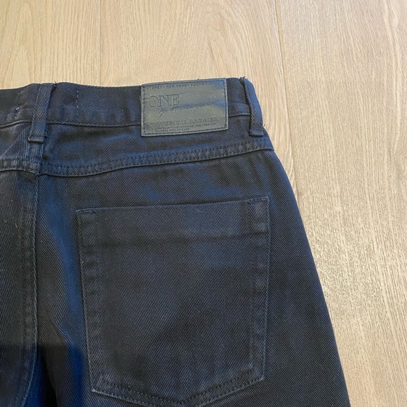 One Teaspoon ~ Black Boyfriend Jeans - Picture 4 of 4